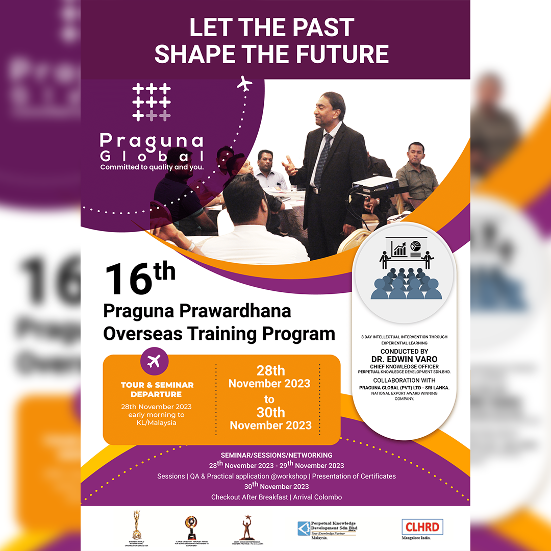 16th Praguna Prawardhana Overseas Training Program